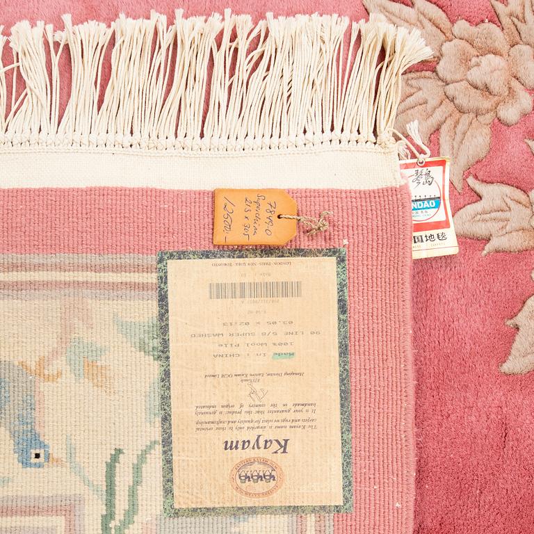 Carpet China old approx. 313x214 cm.