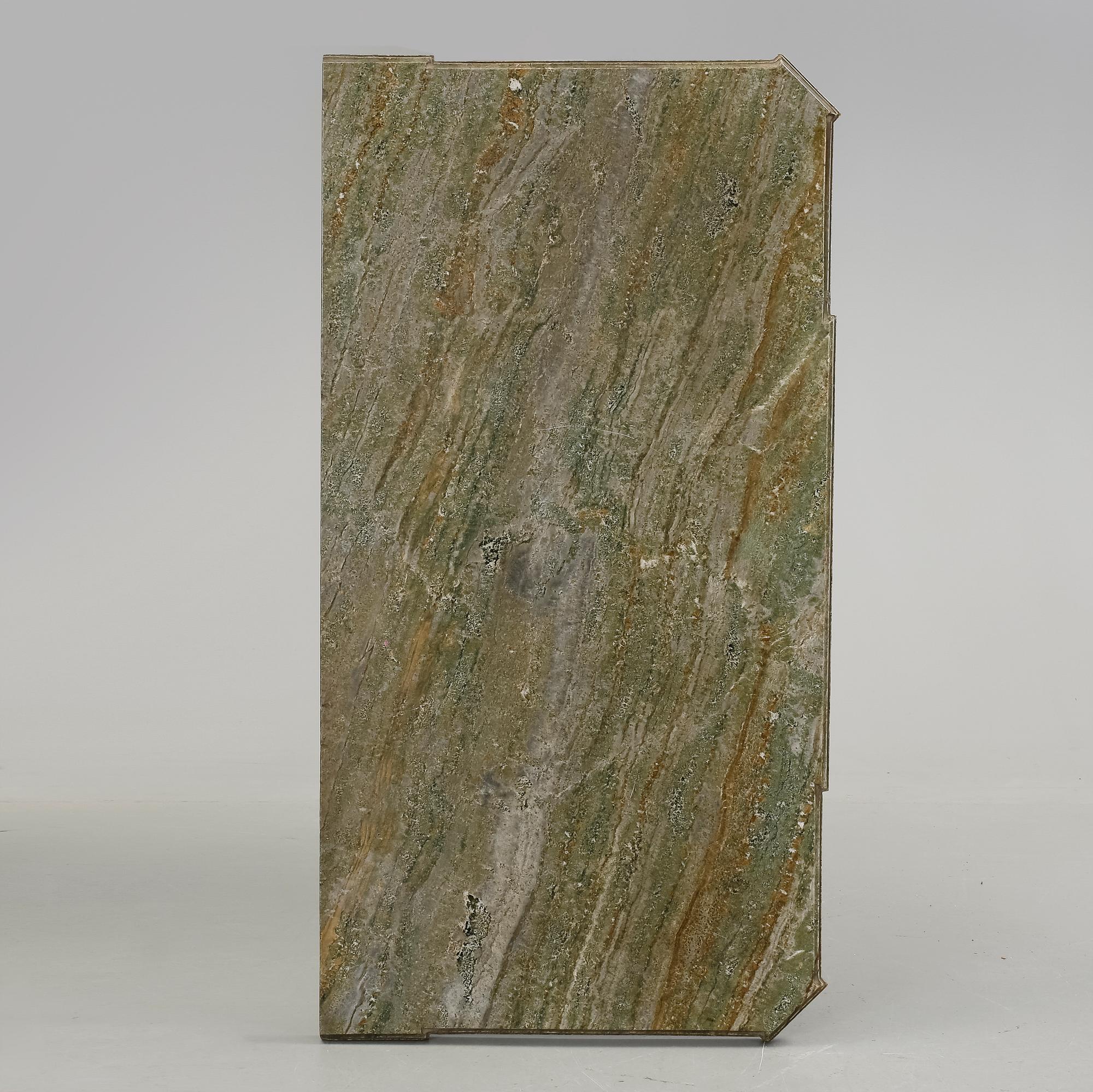 SKIVA TILL BYRÅ, gustaviansk, troligen Grevesmühl, No 4, 1700-talets slut.