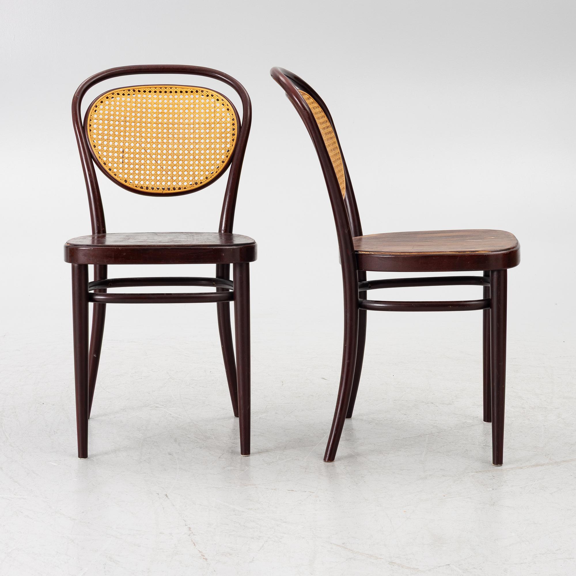 Stolar 4 st, modell 79 , Thonet.