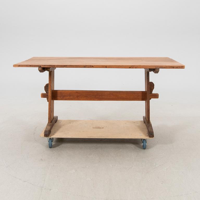 A Swedish late 19th century wooden table.