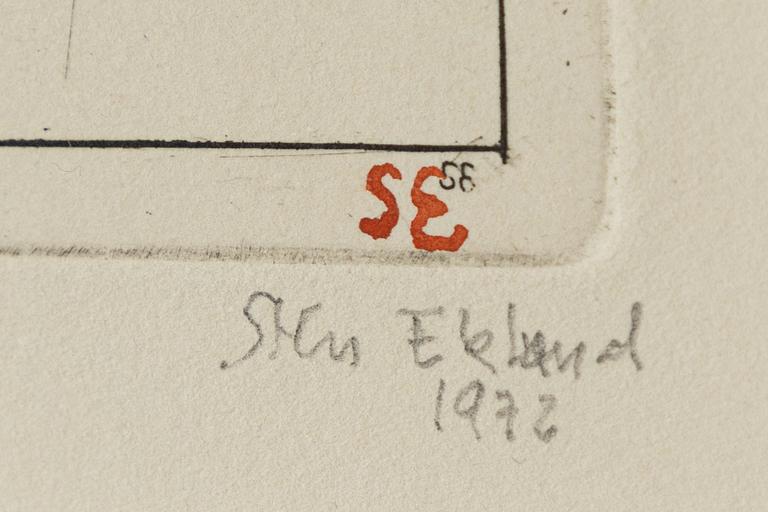 Sten Eklund, "Insekten" Ur "Kullahusets hemlighet".