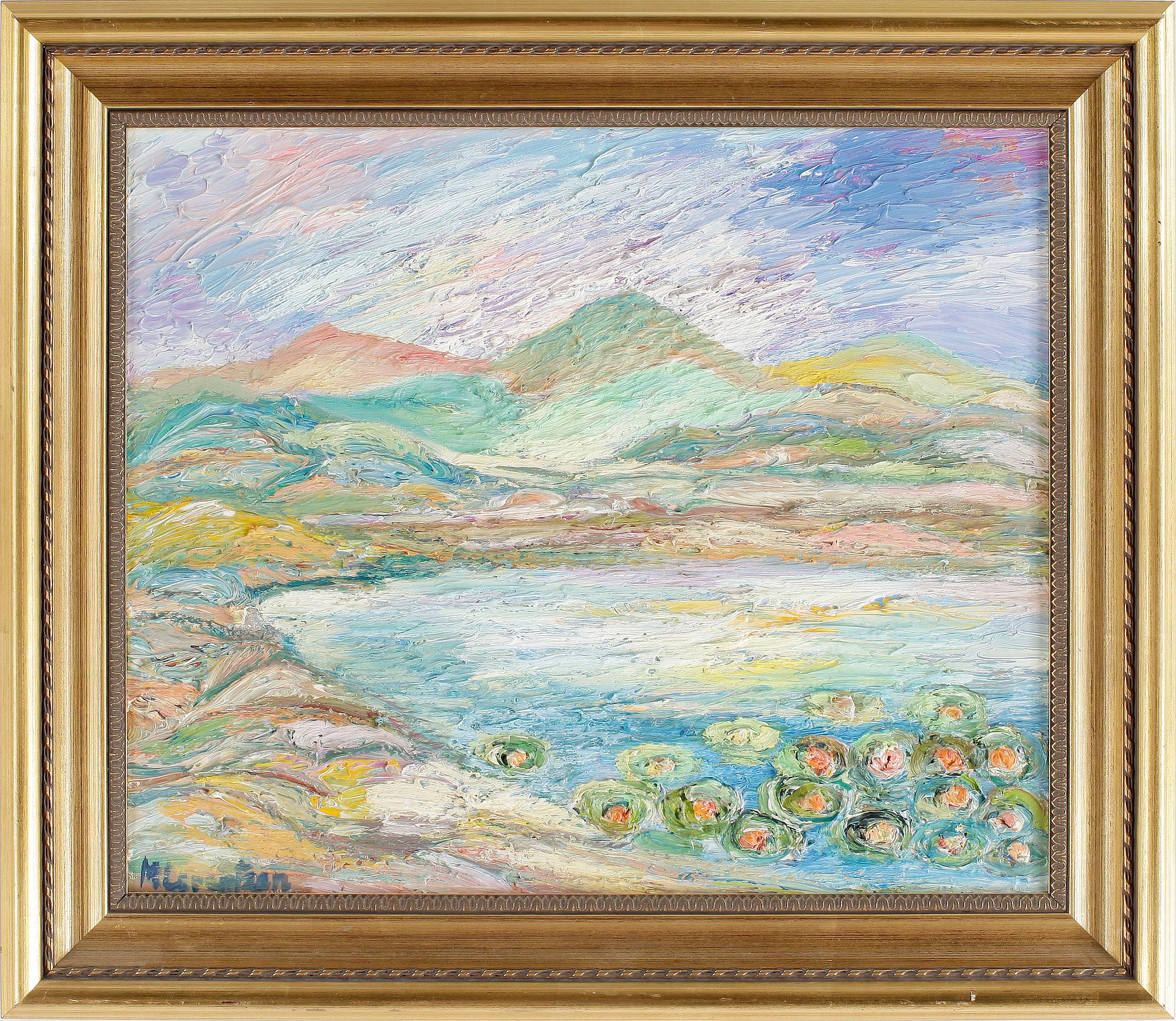 MONIKA LORENTZON, olja på duk, signerad.