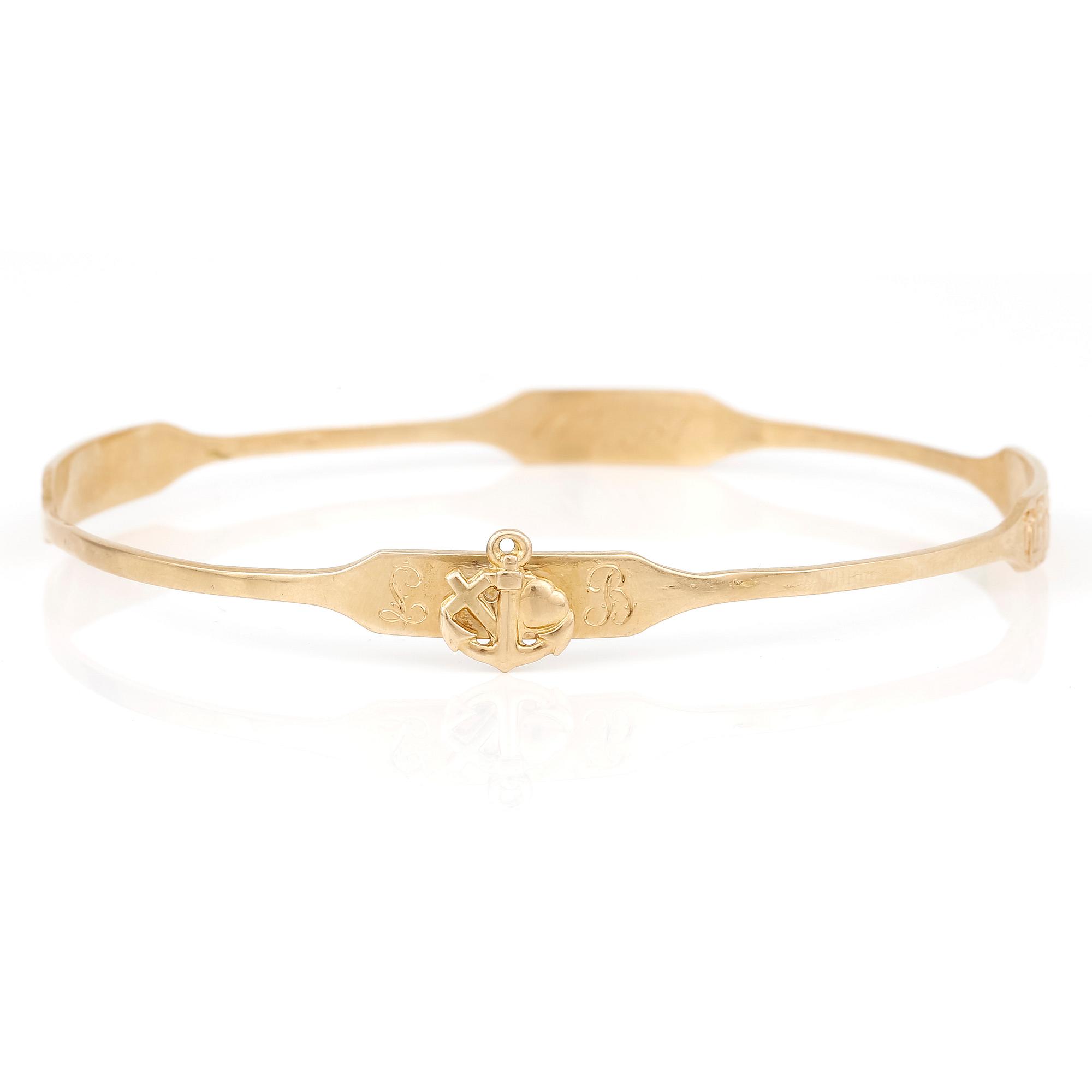 ARMRING, Giertta, Stockholm, 1964. 18K guld.