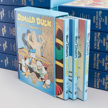 CARL BARKS LIBRARY, Walt Disney, 30 volymer, Another Rainbow Publishing, Arizona, 1980-tal.