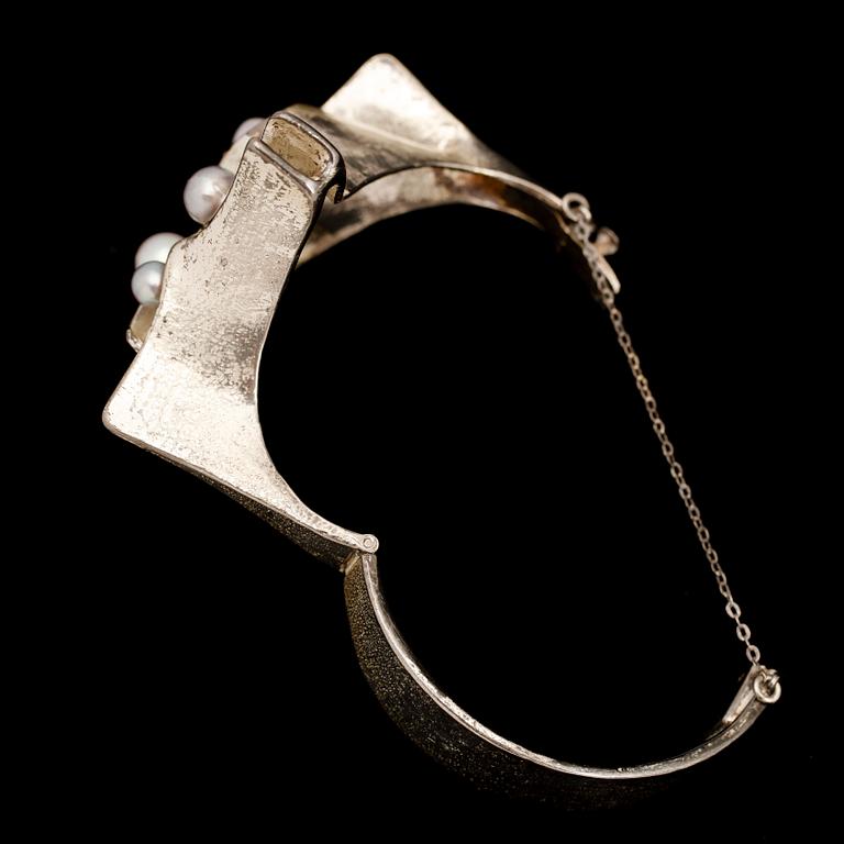 ARMBAND, silver, Björn Weckström.