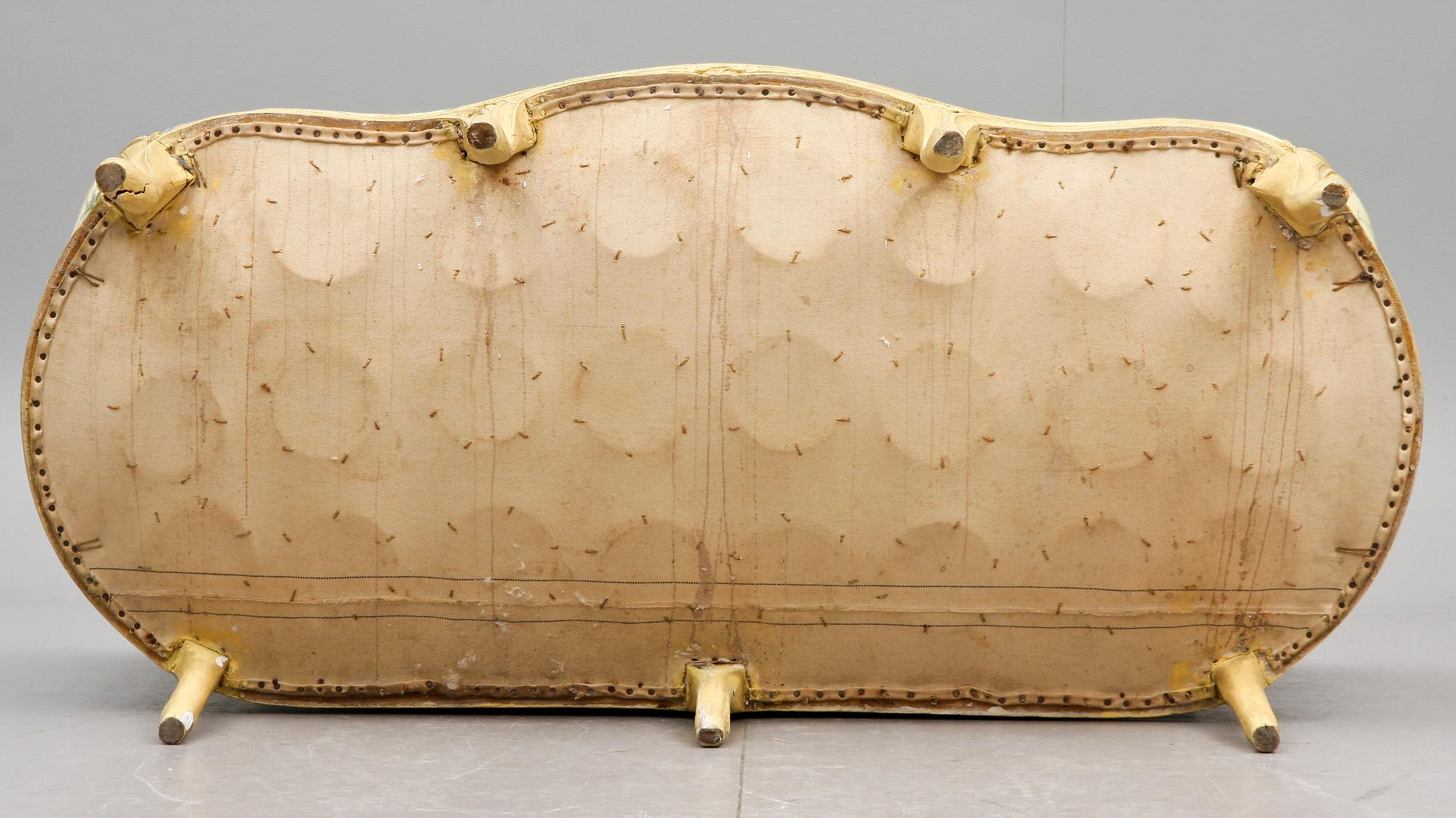 SOFFA, Louis XV, 1700-talets mitt/andra hälft.