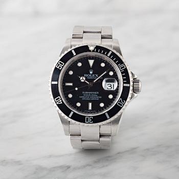 88. ROLEX, Submariner, "Engraved Rehaut".