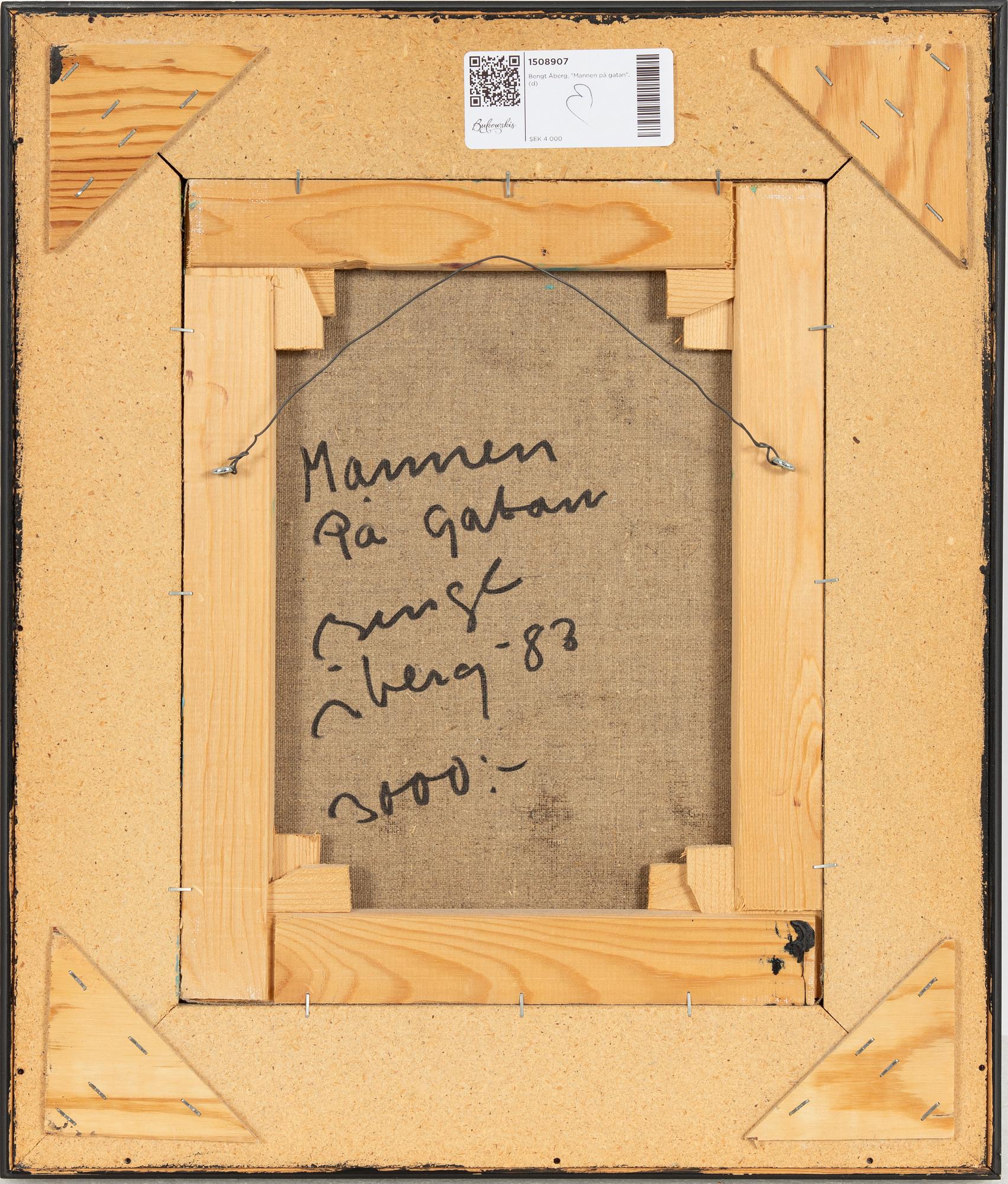 Bengt Åberg, "Mannen på gatan".