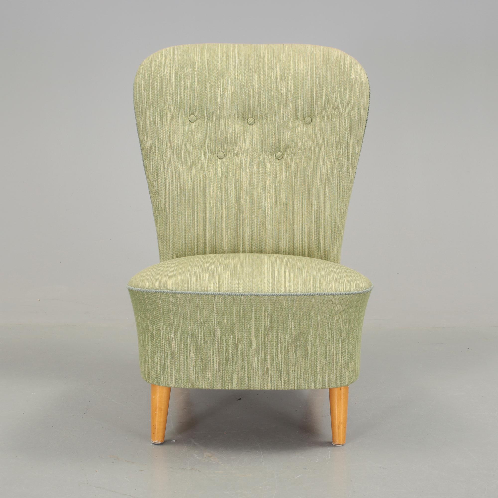 FÅTÖLJ, omkr 1900-talets mitt.