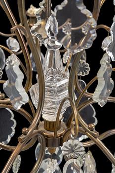 A mid 20th century chandelier.