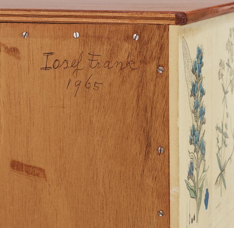 JOSEF FRANK, skåp, "Flora", Firma Svenskt Tenn, 1965.