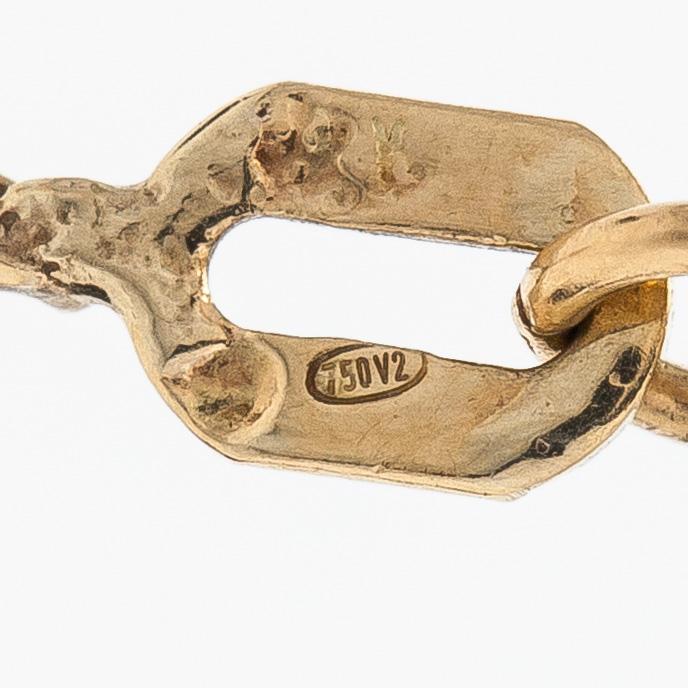 Tapio Wirkkala, pendant, "Apple", 18K gold.