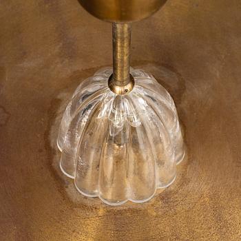 Carl Fagerlund, A Swedish Orrefors glass chandalier, mid 20th century.