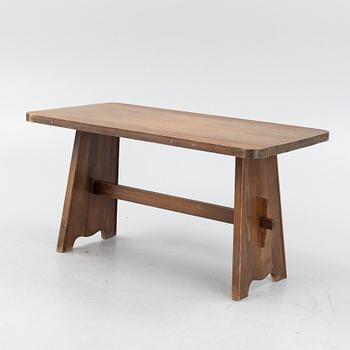 Göran Malmvall, a mid 20th century pine dining table.