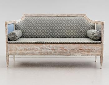 SOFFA, gustaviansk, sent 1700-tal.