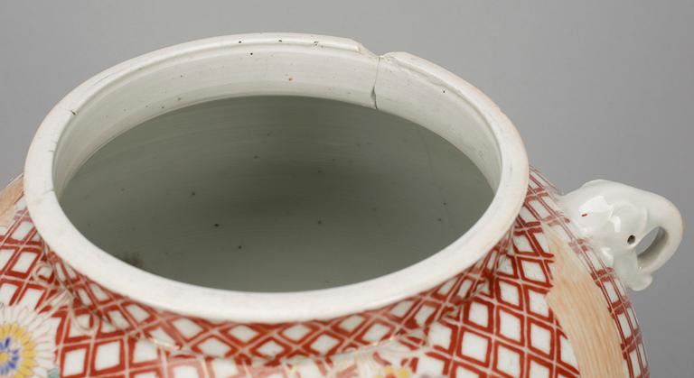 URNA, porslin, Japan, 1800/1900-tal.