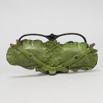 A cast iron umbrella stand, 20th Century.