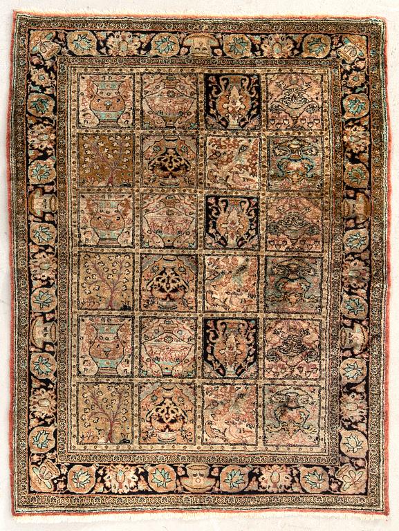 Kashmir Rug, approximately 109x83 cm.