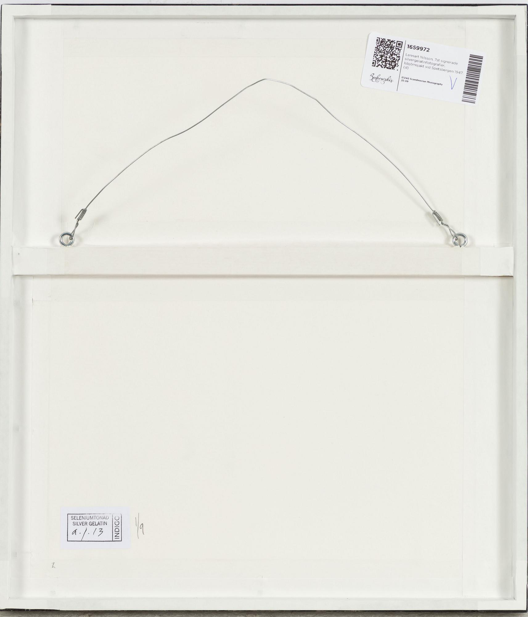 Lennart Nilsson,  "Isbjörnsjakt vid Hvitøya (Vitön), Svalbard, Norge 1947".