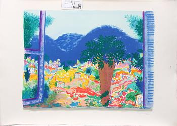 Lennart Jirlow · LENNART JIRLOW, färglitografi. Sign och numr 246/280.