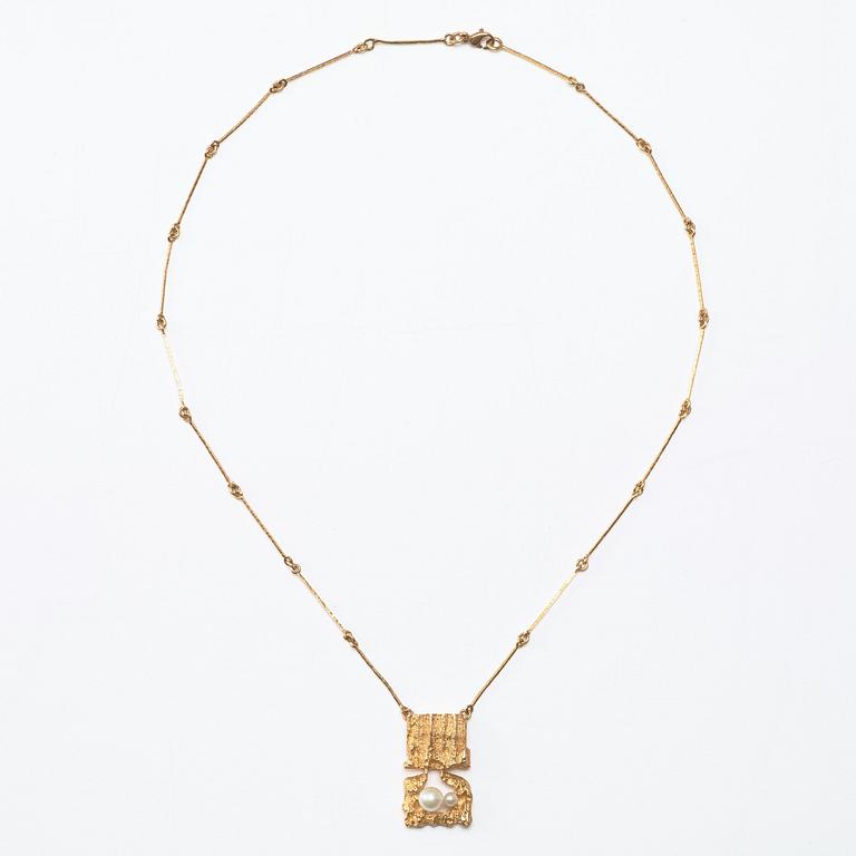 LAPPONIA, an 18K gold necklace, probably 1970's.