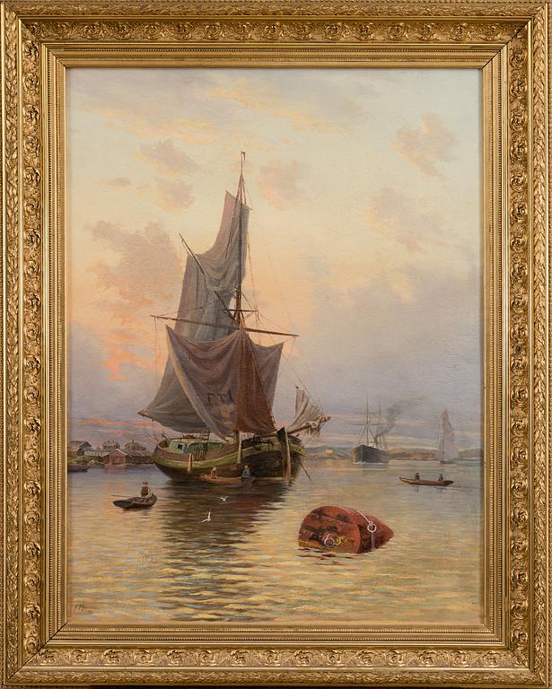 FRANS MAEXMONTAN, FARTYG UTANFÖR HELSINGFORS.