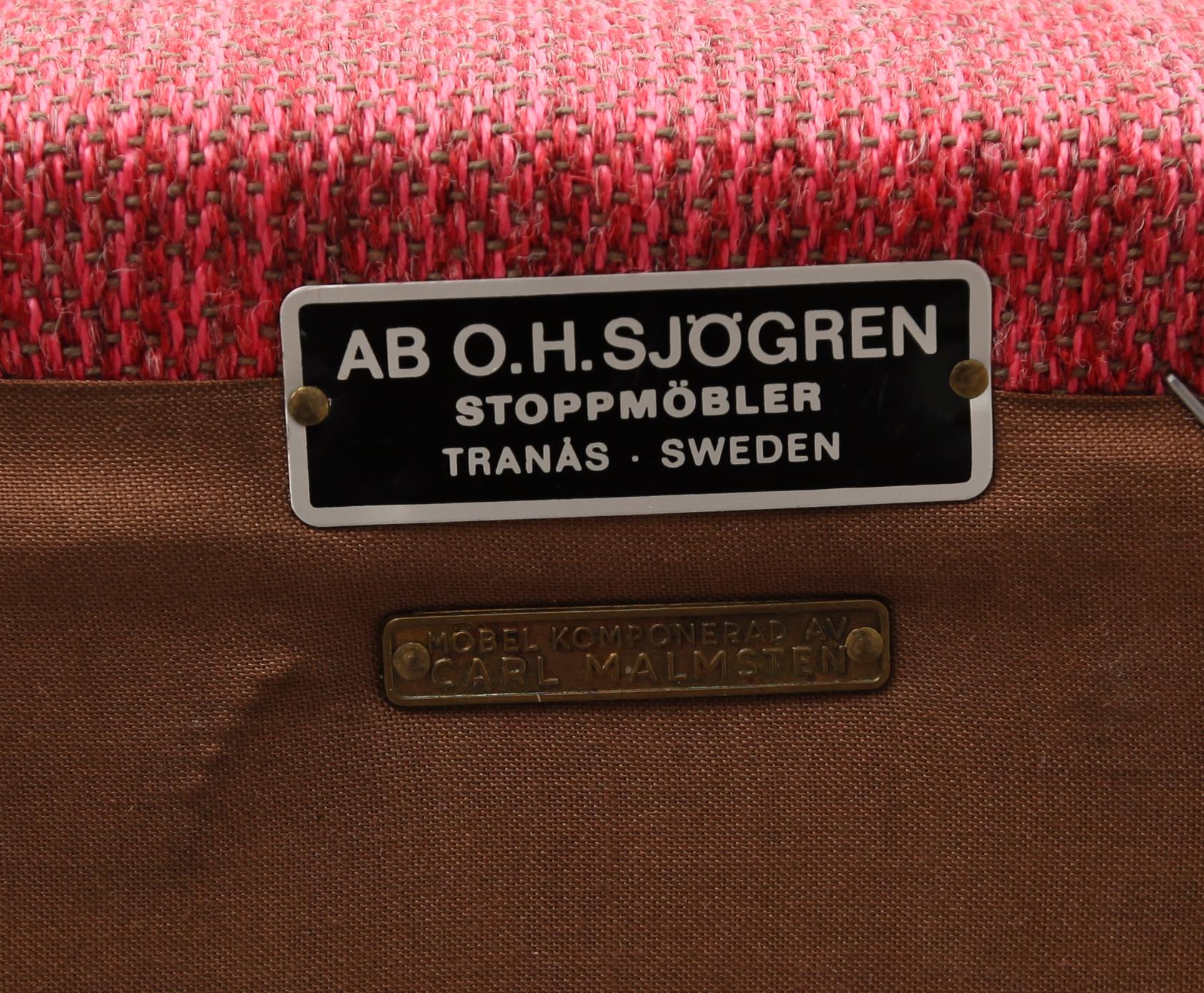 FÅTÖLJ, " Samsas", Carl Malmsten, 1900-talets andra hälft.