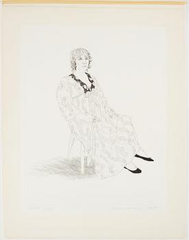 David Hockney, "Celia".