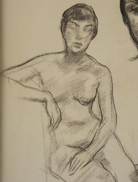 Lotte Laserstein, Study for a nude.