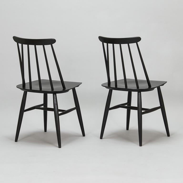 Ilmari Tapiovaara, Three "Fanett" chairs for Edsby verken. 1950/60s.