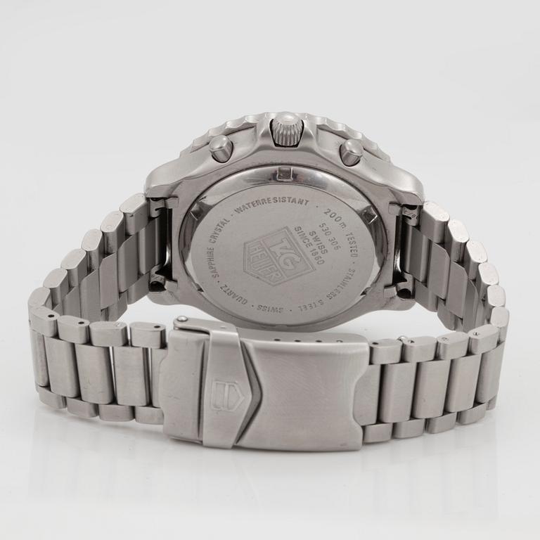 TAG HEUER, Pilot (200 Meters), kronograf, armbandsur, 42 mm,