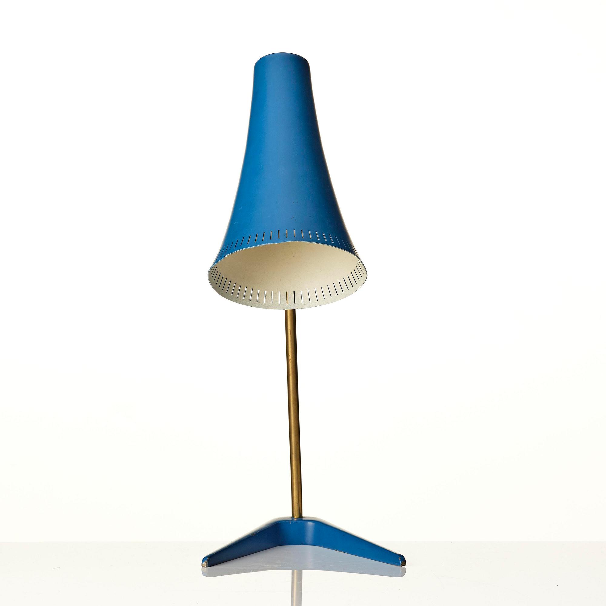 Bröderna Malmströms Metallvarufabrik, a table lamp model "2821", Malmö, 1950s.