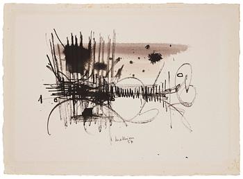 888. Georges Mathieu, Untitled.