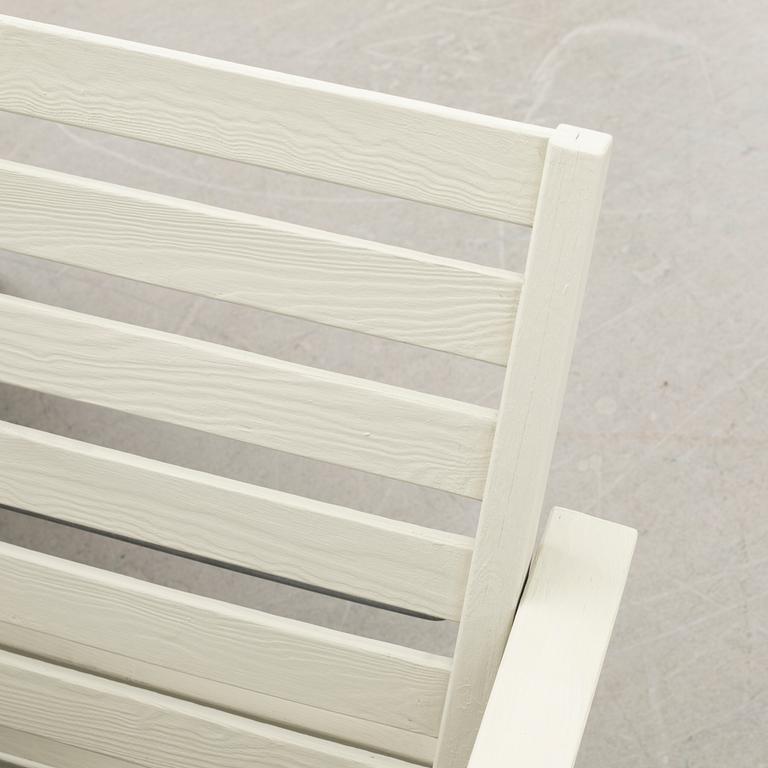 Elsa Stackelberg, fåtöljer med fotpall, ett par, Fri Form, 1900-talets slut.