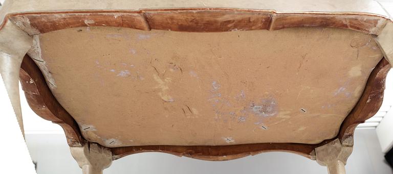 FAJANSBRICKA, troligen Marieberg, 1700-tal, senare underrede.
