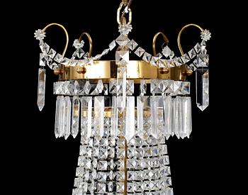 LJUSKRONA, eklektisk stil, modern tillverkning. Höjd: 128 cm.