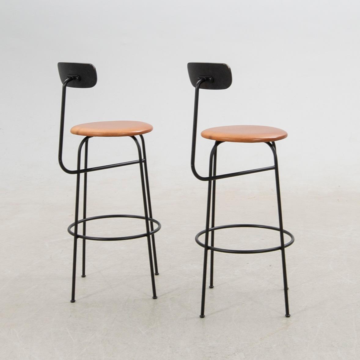 Afteroom, bar stools, a pair, "Counter Chair" Audo, Denmark.