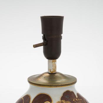 Thure Öberg, bordslampa, signerad T. Ö. Arabia.