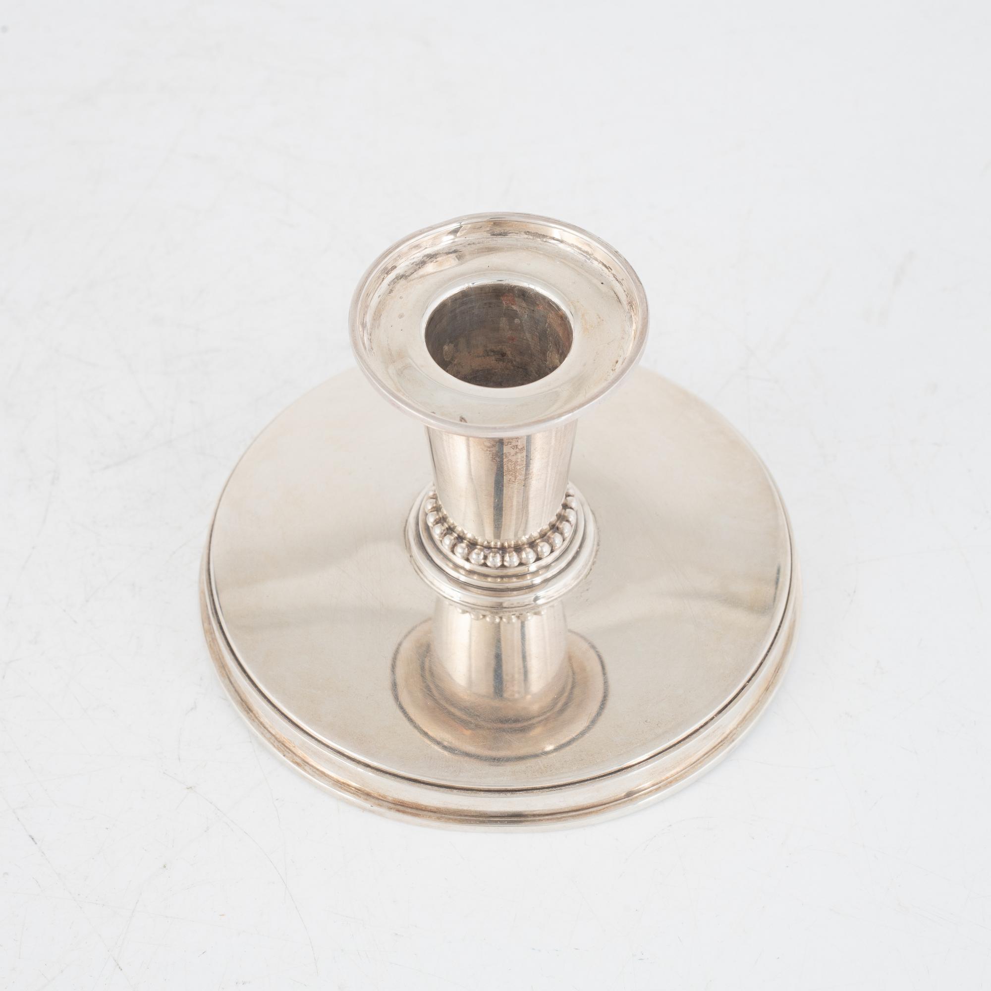 Ljusstakar, ett par, Atelier Borgila, Stockholm 1956.