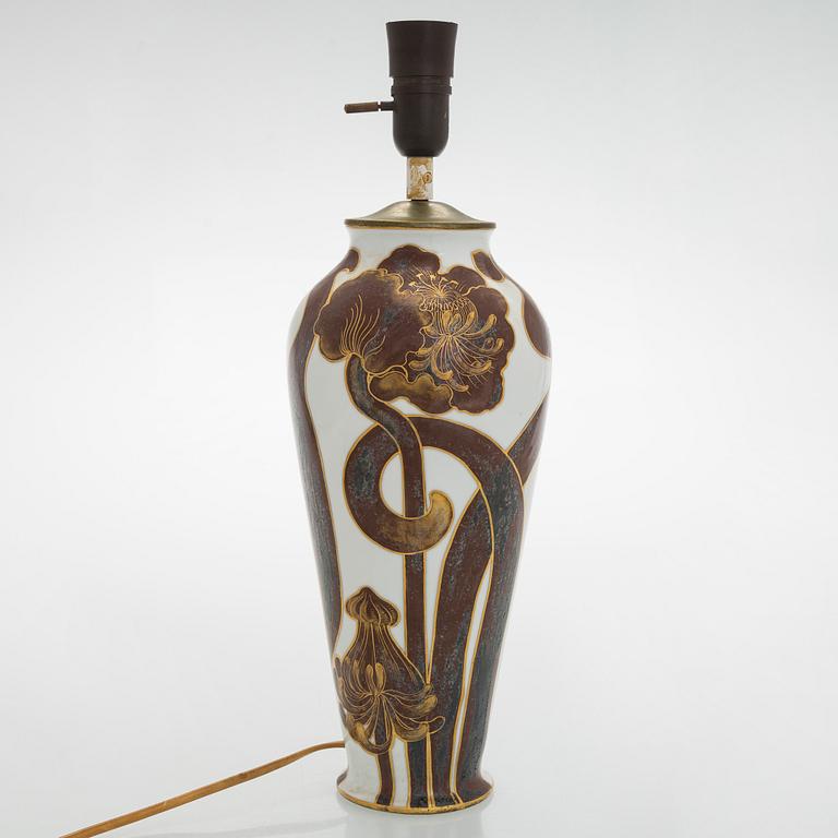 Thure Öberg, bordslampa, signerad T. Ö. Arabia.