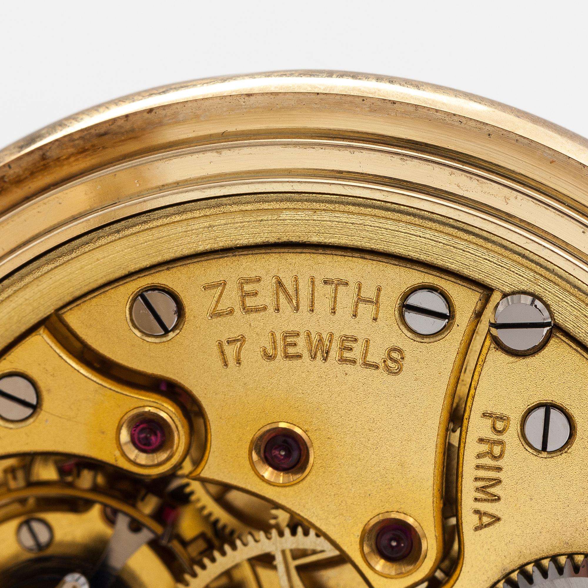 ZENITH, pocket watch, 55 mm.