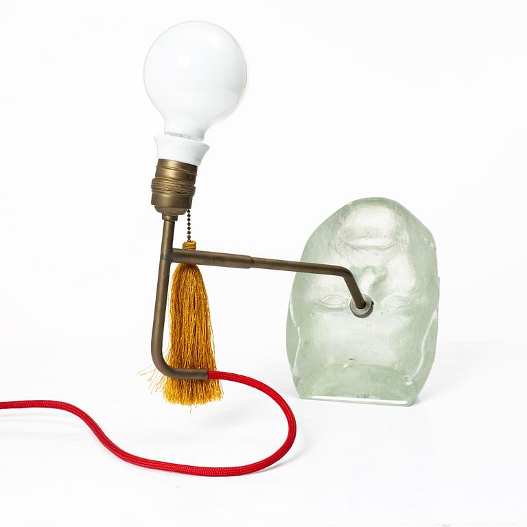 Karl-Magnus Nilsson, skulptur/bordslampa.
