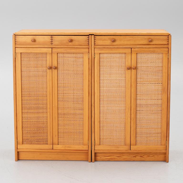 Yngve Ekström, a pair of 'Furubo' cabinets, Swedese.