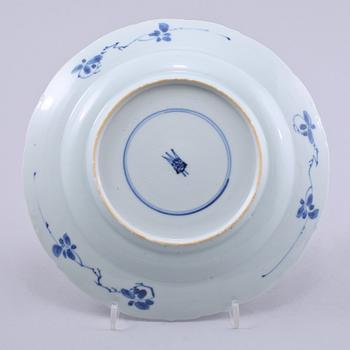 TALLRIK, porslin, Kina, Kangxi, 1700-tal.