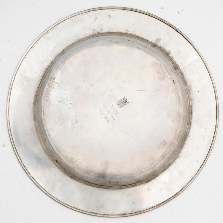 C.G. Hallberg, Fat, silver, Stockholm 1924.