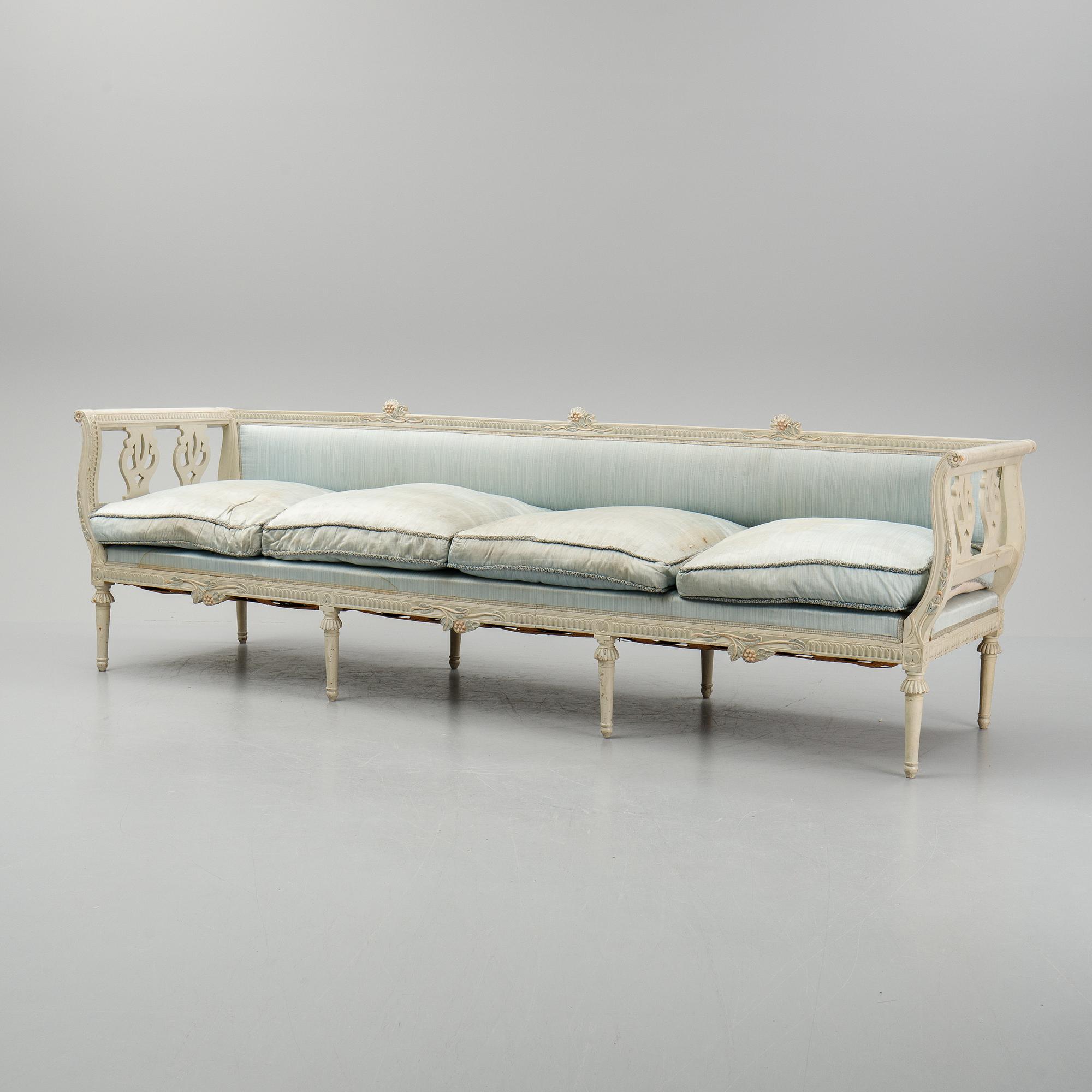 A circa 1800 gustavian sofa.