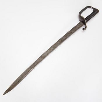 Huggare, rysk, m/1856 för flottan.