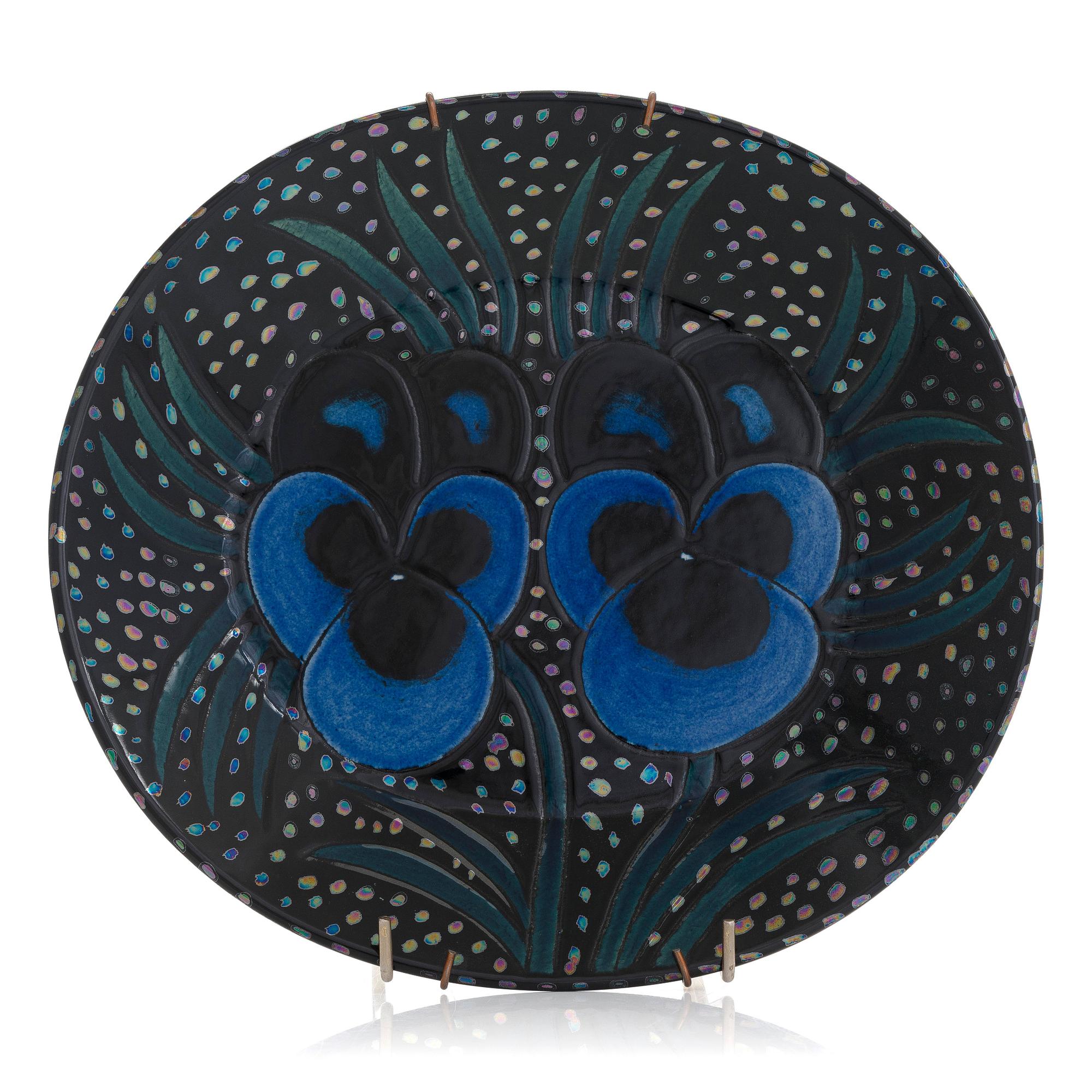 Birger Kaipiainen, vati, kivitavaraa, signeerattu Kaipiainen Arabia.