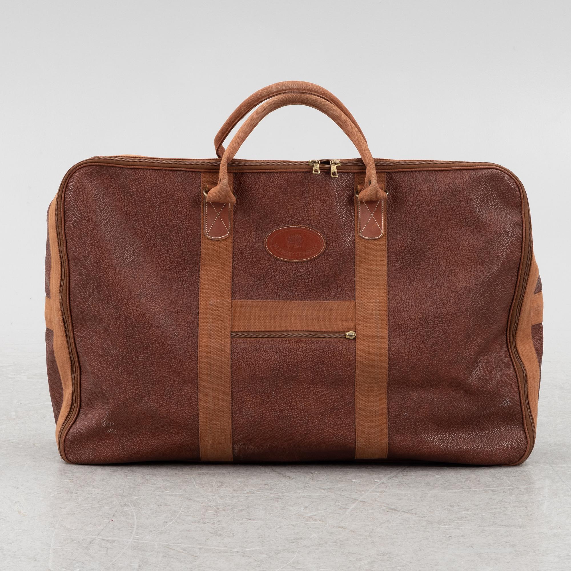 Mulberry, resväska, vintage.