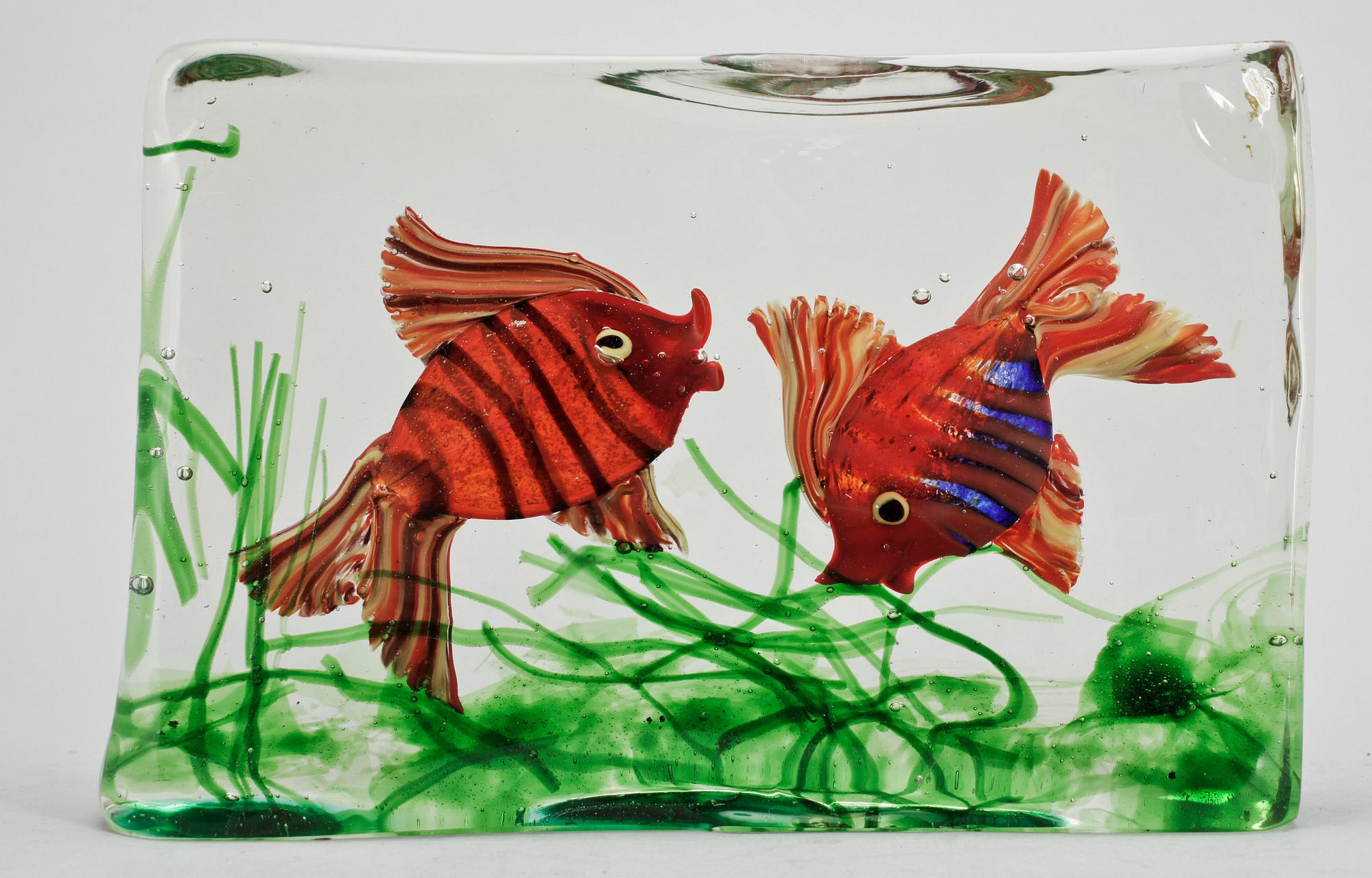 GLASBLOCK, Cendese, Murano. 1900-talets andra hälft.